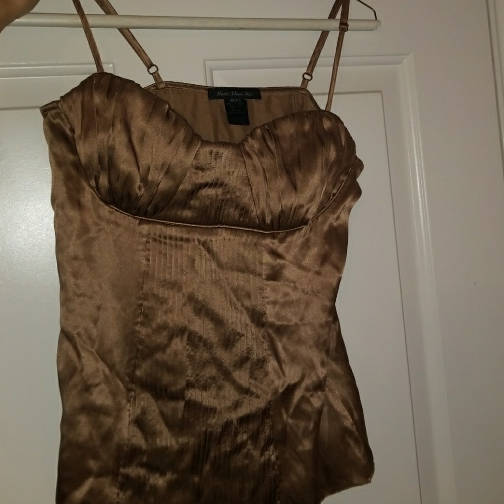 Heart Moon Star Silk Camisole